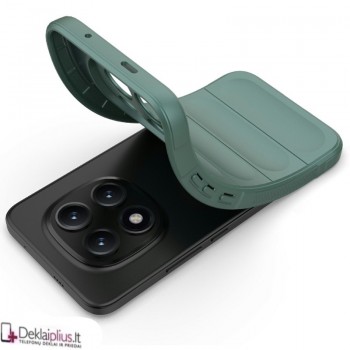 Magic Shield guminis dėklas - žalias (Xiaomi Redmi Note 15 Pro Plus/Poco M8 Pro 5G) Magic Shield guminis dėklas - žalias (Xiaomi Redmi Note 15 Pro Plus/Poco M8 Pro 5G)